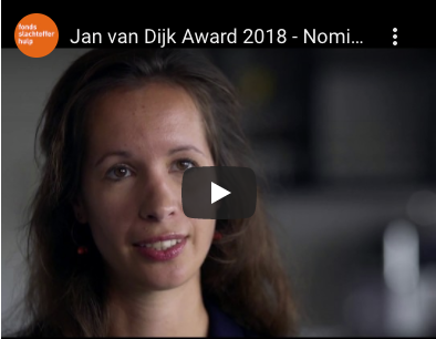 De nominaties van de Jan van Dijk Victimology and Victims' Rights Award 2018. De scriptieprijs van Fonds Slachtofferhulp.