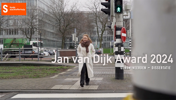 De nominaties van de Jan van Dijk Victimology and Victims' Rights Award 2024. De scriptieprijs van Fonds Slachtofferhulp.